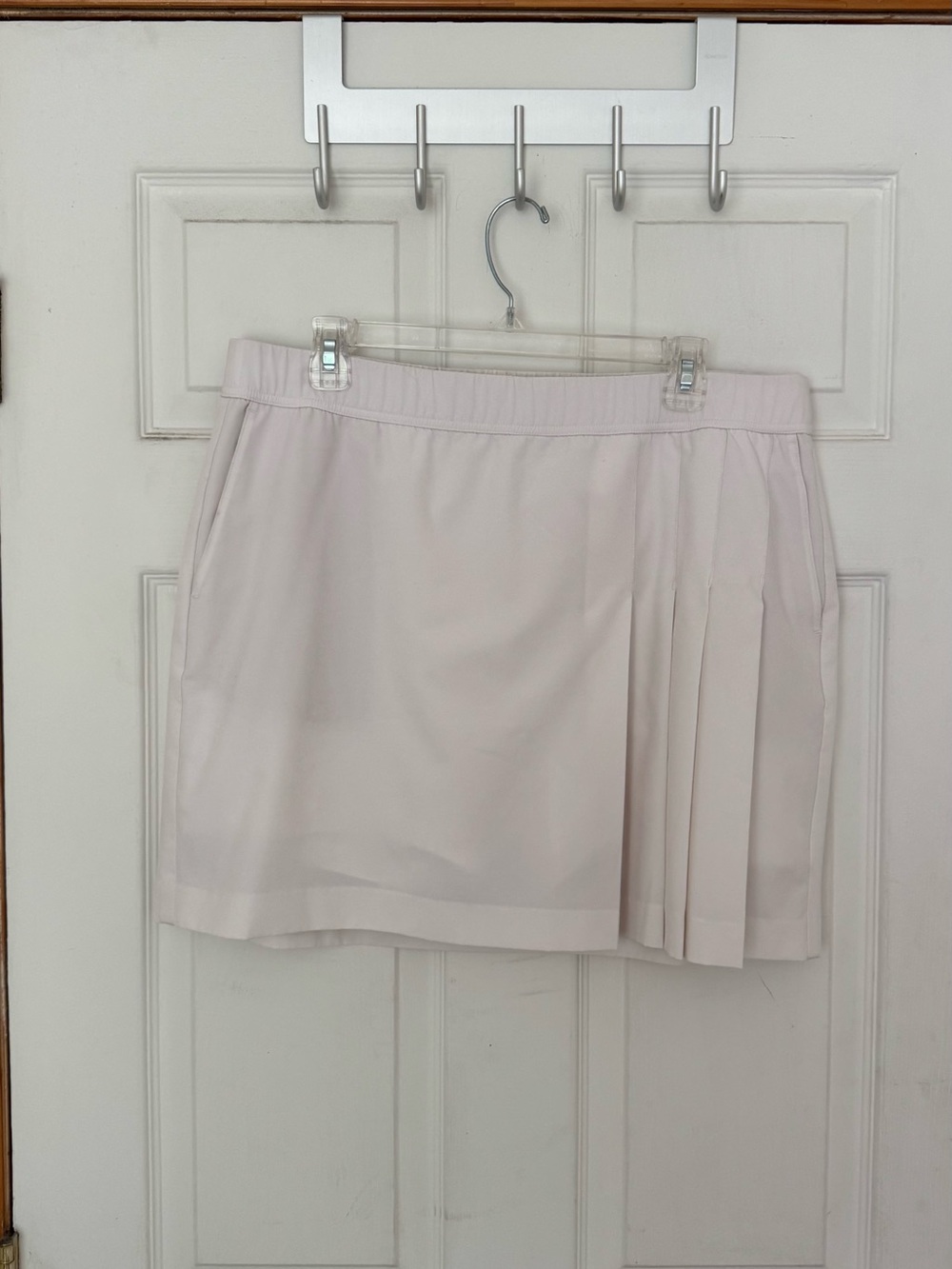 Ralph Lauren Polo Golf White Pleated Front Skort